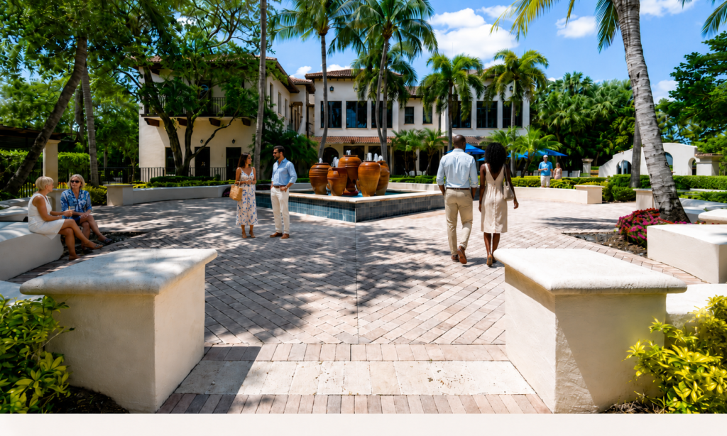 back of oaks clubhouse